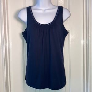 Ann Taylor LOFT Navy Tank